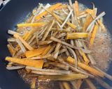 玄米甘酒の甘さとコクで作るきんぴら作り方4写真