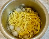 冷製パスタ！夏野菜のクリチ梅ダシダハニー作り方4写真