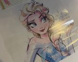 オブラートアート　エルサ作り方1写真