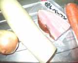 大根・ベーコンの野菜スープ♪簡単ポトフ作り方1写真