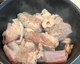 スペアリブとキャベツの煮込み#カッソーラ作り方5写真