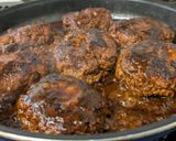 愛知のジビエ イノシシの煮込みハンバーグ作り方5写真