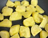 鶏ももとじゃがいもの味噌照り焼き作り方4写真