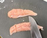 ささみのチーズ挟み&根菜のペーパー焼き作り方7写真
