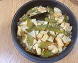 筍と絹さやえんどうの炊き込みご飯作り方9写真