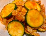 簡単☆ズッキーニと豚肉のケチャップ炒め作り方6写真