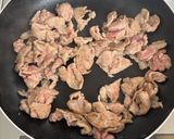 ワンパン栄養満点!豚こまのビビンバ風炒め作り方2写真