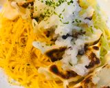 餃子パスタ●餃子＆ペペロンチーニ風パスタ作り方3写真