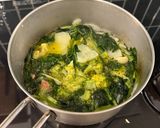 くたくたほうれんそうのスープ作り方6写真
