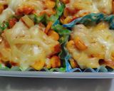 コーンのケチャ＆チーズ焼き作り方9写真