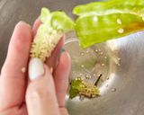【2種袋で簡単】万願寺とうがらしの海老詰め作り方5写真