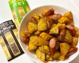 ソーセージ&とうもろこしローズマリー炒め作り方8写真