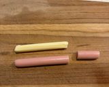 ハートイン卵焼き(お弁当)作り方2写真