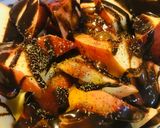 ザク切りリンゴのデザート丼作り方1写真