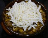 簡単！スプーンハンバーグ　ポテトチーズ作り方4写真