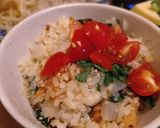 コジャレ炊込みご飯(塩焼鳥缶詰仕立て)作り方7写真