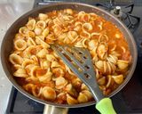 サバとトマトのパスタ(オレキエッテ)作り方6写真