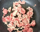 節約！豚こまのスタミナ炒め作り方3写真