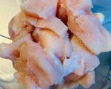 カリッふわ鶏むね肉と豆腐のチキンナゲット作り方1写真