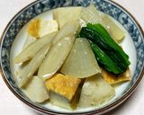 甘酒と塩麹でまろやか鶏と根菜の煮物作り方8写真