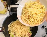 ベーコン・アスパラ・しめじのパスタ作り方8写真