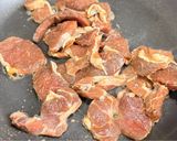 ジンギスカンを使った簡単野菜焼きうどん作り方4写真