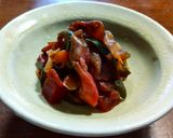 新生姜とローストビーツのマセドアンサラダ作り方11写真