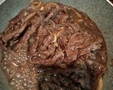 簡単美味しい✨牛すき釜玉うどん作り方5写真