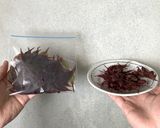 イロハモミジの冷凍＆乾燥の茶葉で飲み比べ作り方4写真