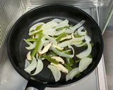 豚肉と玉ねぎの照り焼き風炒め作り方4写真