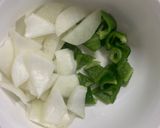 肉無チクワクリーミー梅タルタル味野菜炒め作り方5写真