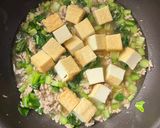 厚揚げでボリュームたっぷり塩麻婆豆腐作り方3写真