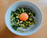 簡単♪小松菜の丼♪作り方4写真