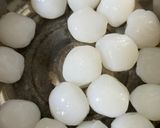 材料3つ！簡単玉こんにゃくの煮付け作り方2写真