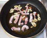 豚肉とパプリカのパスタ作り方3写真