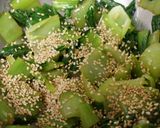 青梗菜のちょい辛ナムル作り方3写真