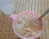 インスタントっぽい炒り豆（きなこ）スープ作り方2写真