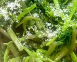 花わさびとサーモンのクリームパスタ作り方4写真