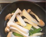 えりんぎとえんどうの柚子胡椒炒め作り方3写真
