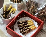 市販品アレンジ♪簡単♪じゃがりチョコ作り方3写真