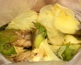 子供大好き！新鮮なオクラの花の簡単な天ぷら作り方1写真