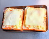 ポテサラチーズトースト作り方1写真