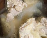 簡単★鶏肉と玉ねぎのコンソメ醤油スープ作り方4写真