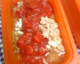 レンジdeツナとトマトのパスタ☆作り方2写真