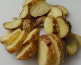 新ジャガ玉子和え(日曜の朝ごはん）作り方1写真