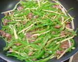 ピーマンが主役!!本格!!青椒肉絲作り方10写真