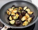 【なすのミートグラタン】トマト缶で☆具だくさん♪作り方2写真