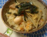 ひじきの炊き込みご飯作り方10写真