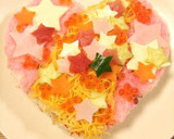 七夕に簡単☆天の川ちらし寿司☆ケーキ寿司作り方14写真