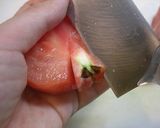 簡単にもう1品！トマトを中華サラダ風に！作り方5写真